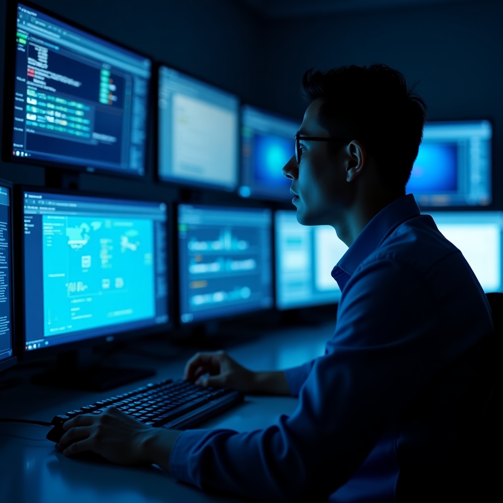 Centro de monitoreo de seguridad